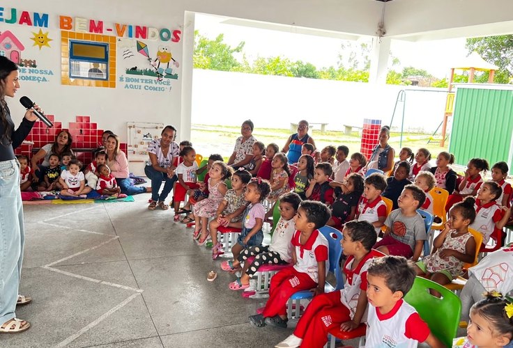 Projeto Semeando o Amanhã leva educação ambiental para crianças de Penedo