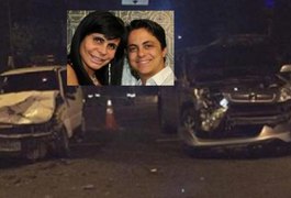 Thammy Miranda sofre grave acidente após carro ser atingido por bandidos em fuga