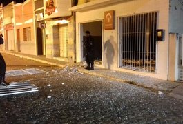 Criminosos explodem agência bancária em Traipu, Alagoas