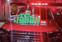 PM apreende 23 armas de fogo e quase 50 kg de drogas na última semana em Alagoas