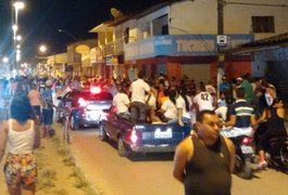 Jovem é atingido por vários disparos de arma de fogo, em São Miguel dos Campos