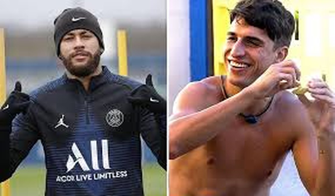 Neymar faz convite a Felipe Prior, do 'BBB' 20