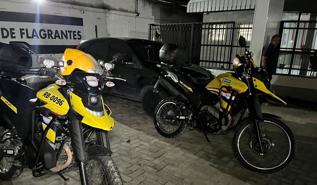 Ronda no Bairro prende homem após empenhar moto da esposa em boca de fumo