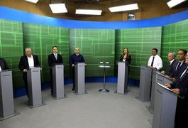 Em debate, Biu promete convocar reserva da PM e Renan destaca obras do Canal do Sertão