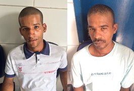 Dupla é presa em flagrante após ameaçar vítima com faca para roubar celular, em AL