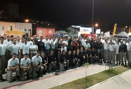 Vídeo. Tropa do 3º BPM realiza último corridão do ano pelas ruas de Arapiraca