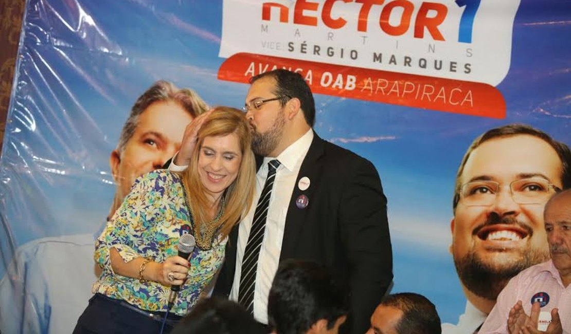 Hector Martins vence a eleição e é eleito presidente da OAB Arapiraca