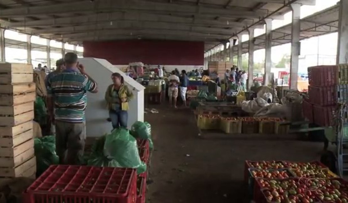 Baixo estoque na Ceasa, em Maceió, faz preço de alimentos aumentar em mais de 100%