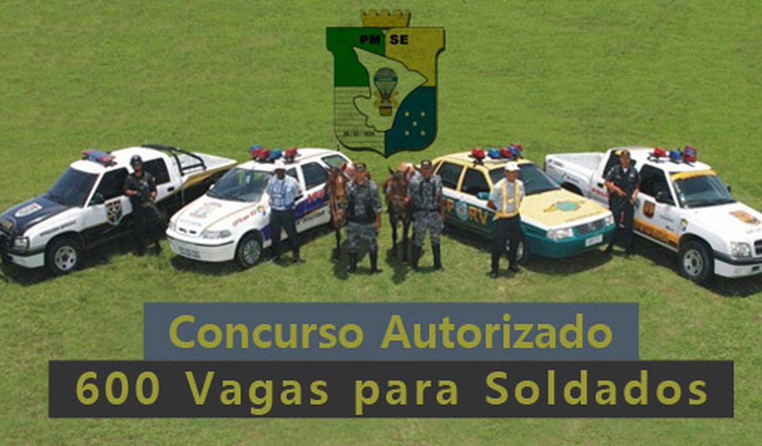 Polícia Militar de Sergipe abre 600 vagas para Soldado