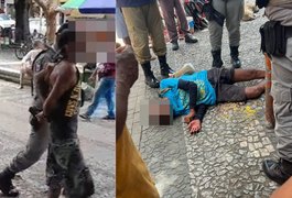 Homem é preso por tentativa de homicídio contra idoso no Centro de Arapiraca