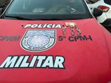 5ª Cia Prende Homem por Tráfico de Drogas no Bairro de Santa Lúcia
