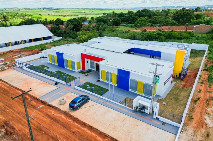 Prefeito Luciano Barbosa inaugura, nesta segunda (13), o Centro de Educação Infantil da Baixa da Onça