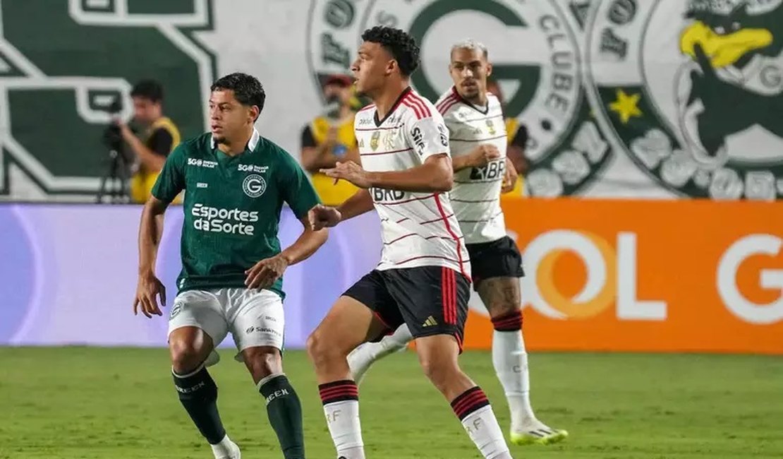 Flamengo e Goiás fazem jogo apático e empatam sem gols na Serrinha