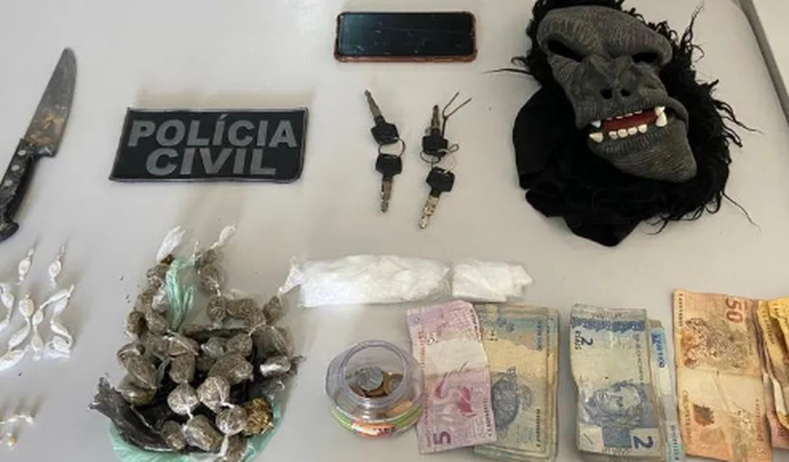 Operação policial prende suspeito de tráfico de drogas no interior alagoano