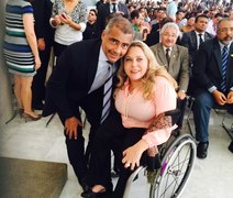 Rosinha é citada pela presidenta Dilma, por seu empenho para criação da Lei Brasileira de Inclusão