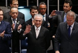 Após cerimônia, Temer é empossado presidente da República