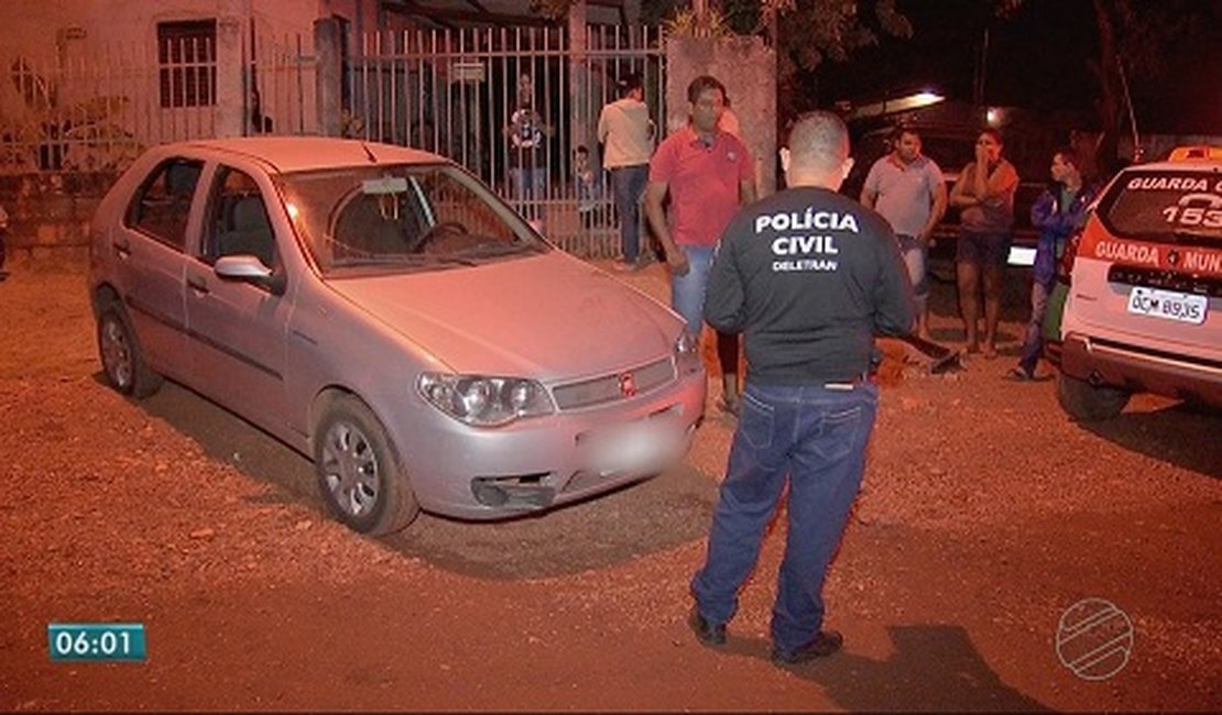 Uma criança morre e outras três ficam feridas após serem atropeladas por adolescente que brincava em carro