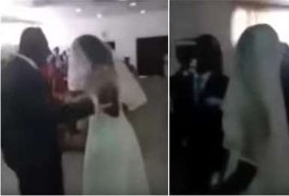 Amante invade casamento com vestido idêntico ao da noiva e constrange convidados