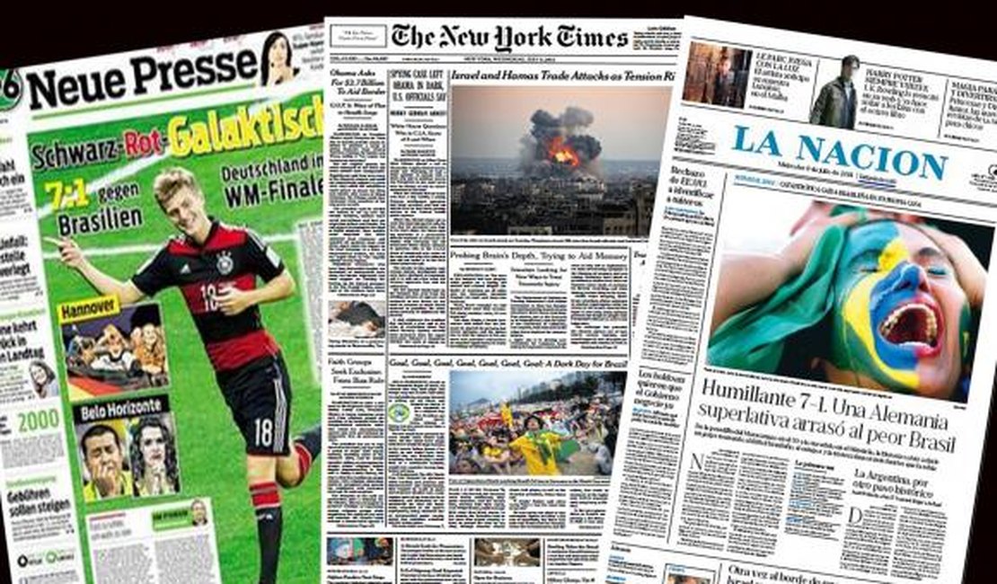 Capas de jornais internacionais destacam derrota da seleção brasileira