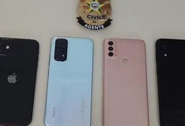 Operação da Polícia Civil recupera celulares furtados no Litoral de Alagoas