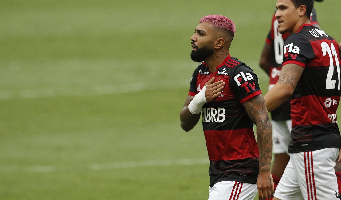 Após vencer o Inter, Flamengo assume a liderança do brasileirão