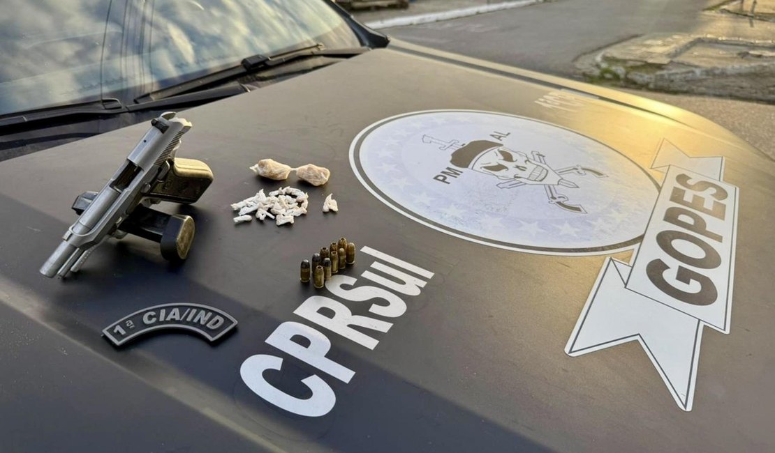 PM apreende 27 armas de fogo e mais de 10Kg de drogas na última semana no estado