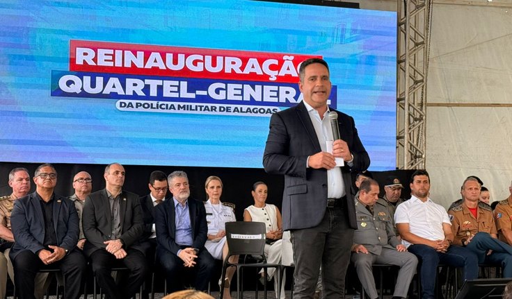 Governador Paulo Dantas reinaugura Quartel-General da Polícia Militar de Alagoas em Maceió