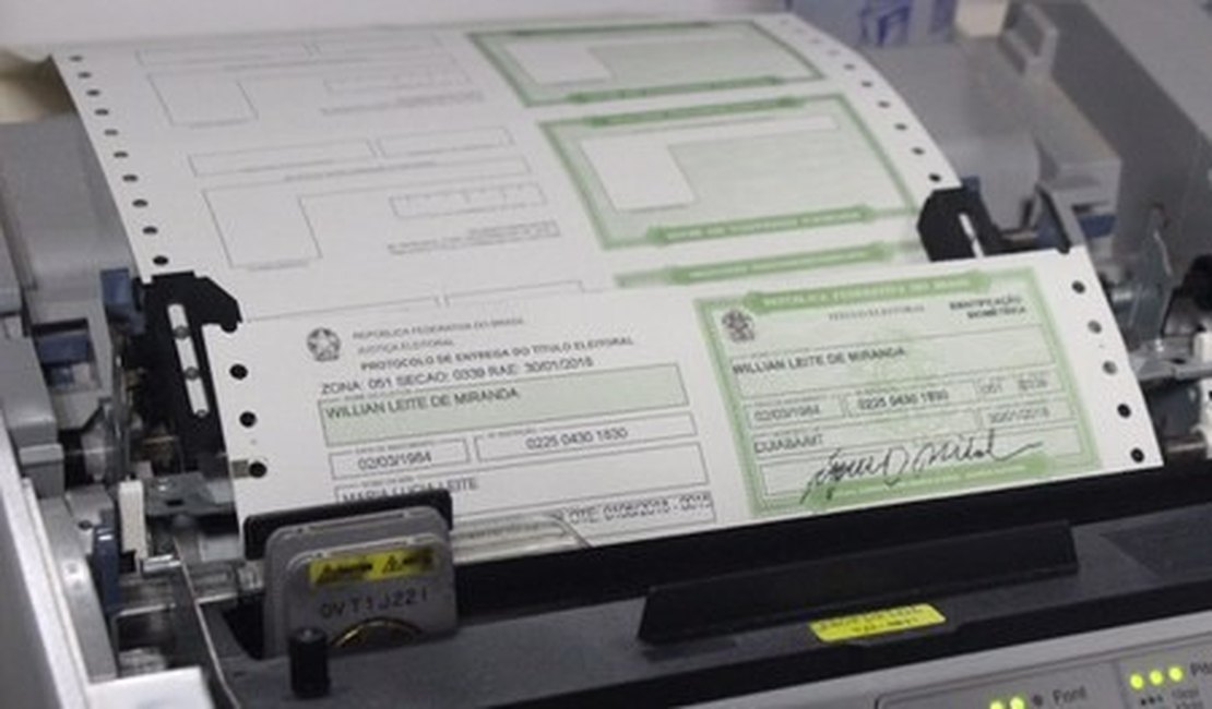 Eleitor pode emitir quitação eleitoral a partir desta segunda