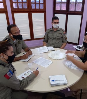 Polícia Militar articula termo de cooperação com a SEMUDH