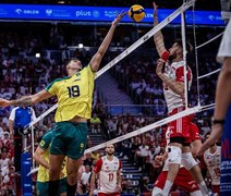 Brasil cai para anfitriã Polônia nas quartas e dá adeus à Liga