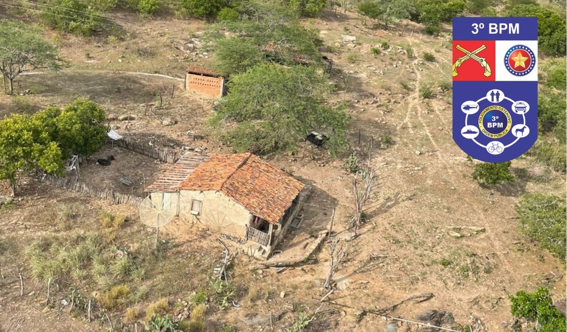 Criminosos invadem residência em fazenda e fazem idosos reféns, em Traipu