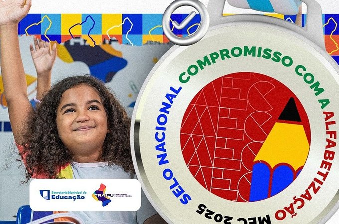 Traipu conquista Selo Prata no Compromisso com a Alfabetização