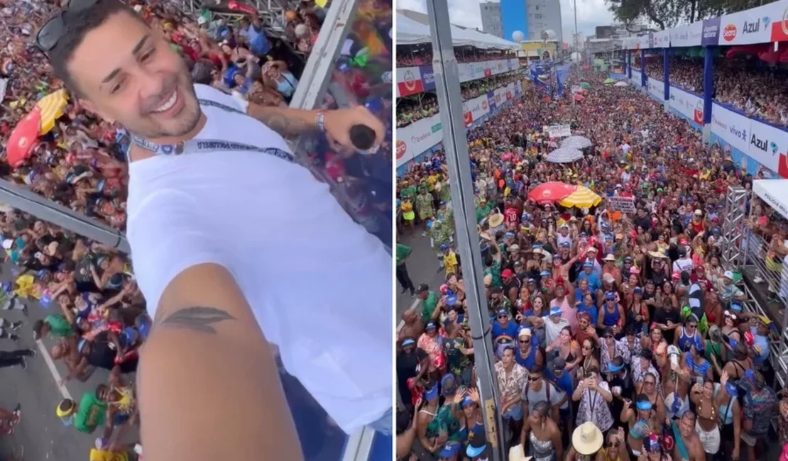 Carlinhos Maia é recebido com vaias em Recife e reage com palavrão