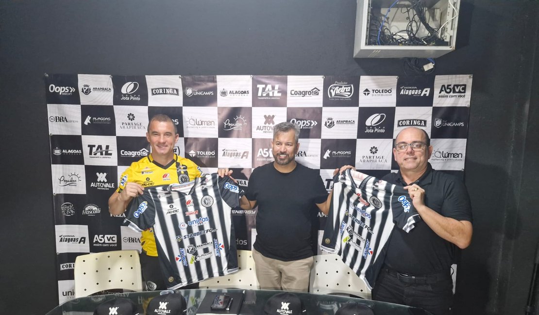 ASA de Arapiraca apresenta novo executivo de futebol e treinador Ranielle Ribeiro