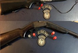 Em ações distintas, Pelopes apreende duas armas de fogo em Colônia Leopoldina