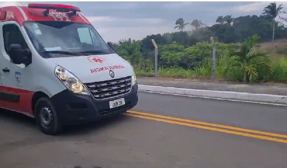 Ônibus de turismo com aproximadamente 40 pessoas tomba perto da Serra da Barriga, em União dos Palmares