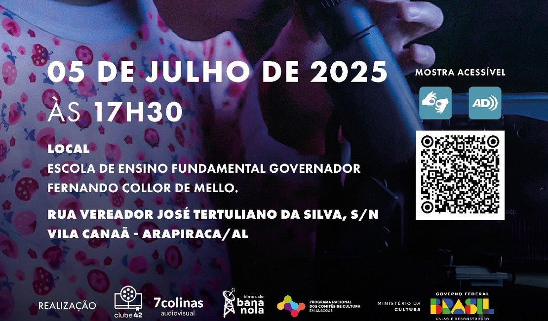 Curta-metragem 'Guia' será lançado neste sábado em Arapiraca com exibição gratuita e programação cultural