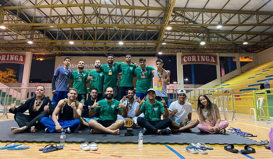 Equipe arapiraquense se destaca em competição de Jiu-Jitsu disputada em Arapiraca
