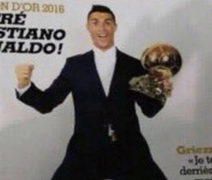 Cristiano Ronaldo vence a Bola de Ouro da France Football