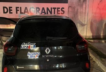 PRF prende homem com carro clonado na BR-316, em Santa Luzia do Norte