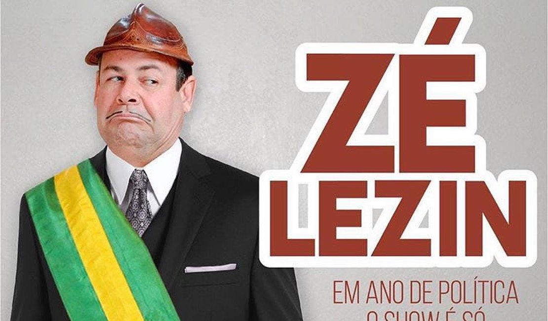 Zé Lezin se apresenta em Maceió no próximo dia 26 de outubro