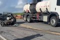 Motorista morre em colisão entre Fiat Uno e caminhão betoneira na BR-424, em Alagoas