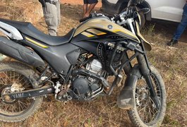 Polícia Militar recupera motocicleta roubada na zona rural de Arapiraca