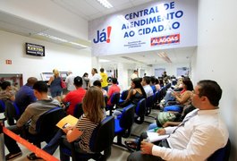 Detran tem horário especial nesta quinta nas Centrais Já! de Maceió