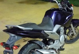 Polícia Militar recupera motocicleta roubada em São Miguel dos Campos