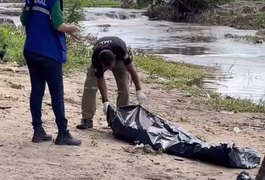Corpo é encontrado em ilhota de difícil acesso às margens do Rio Paraíba, no interior de Alagoas