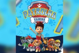 Show nacional da Patrulha Canina acontece no próximo dia 10, em Arapiraca