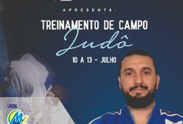 Instituto Andrade realiza treino de campo de judô em Arapiraca
