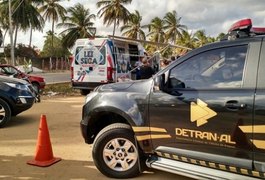 Operação Lei Seca fiscaliza rodovias em Rio Largo, Barra de São Miguel, Arapiraca e Coruripe