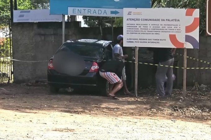 Idoso passa mal no volante e morre ao colidir carro contra muro na Barra de São Miguel